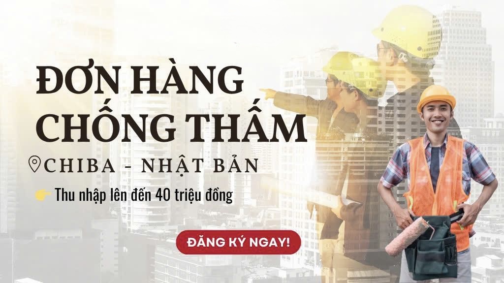 ĐƠN HÀNG CHỐNG THẤM - CHIBA - 9F NAM