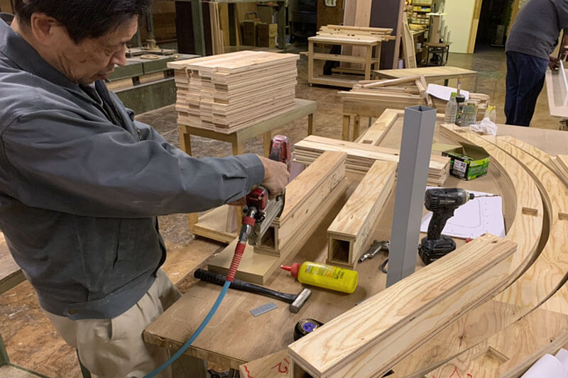 ĐƠN HÀNG GIA CÔNG ĐỒ NỘI THẤT - GIFU - 12F NAM